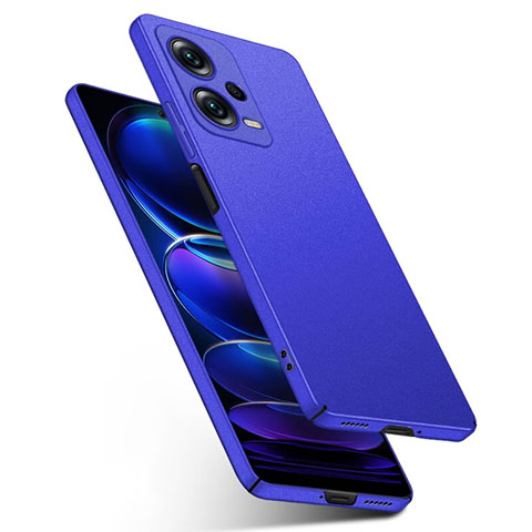 Funda Dura Plastico Rigida Carcasa Mate YK1 para Xiaomi Redmi Note 12 Explorer Azul