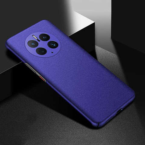 Funda Dura Plastico Rigida Carcasa Mate YK2 para Huawei Mate 50 Pro Azul