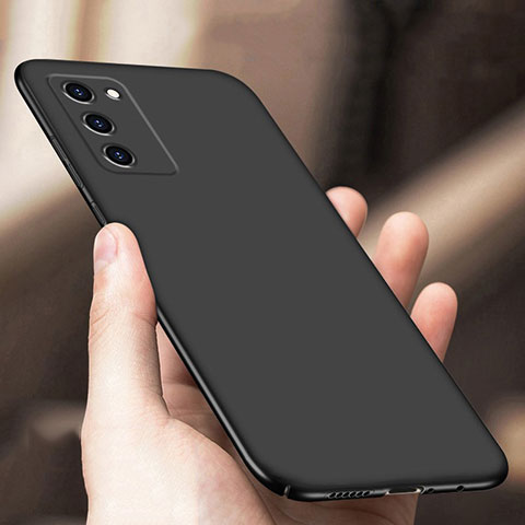 Funda Dura Plastico Rigida Carcasa Mate YK2 para Oppo A55 5G Negro