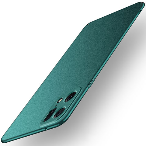 Funda Dura Plastico Rigida Carcasa Mate YK2 para Oppo Find X5 Pro 5G Verde