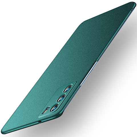 Funda Dura Plastico Rigida Carcasa Mate YK2 para Oppo Reno6 Pro 5G India Verde