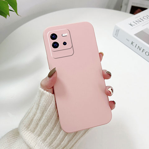 Funda Dura Plastico Rigida Carcasa Mate YK2 para Vivo iQOO Neo6 SE 5G Rosa