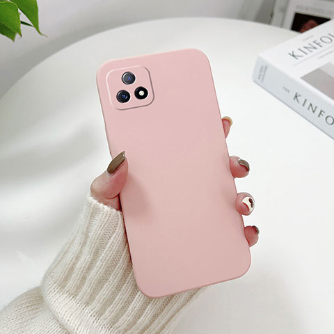 Funda Dura Plastico Rigida Carcasa Mate YK2 para Vivo iQOO U3 5G Rosa