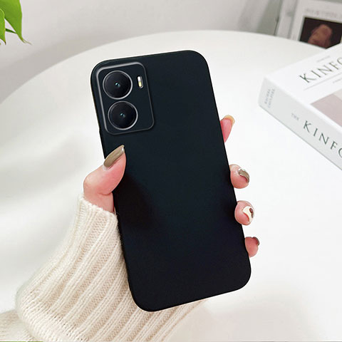 Funda Dura Plastico Rigida Carcasa Mate YK2 para Vivo Y72t Negro