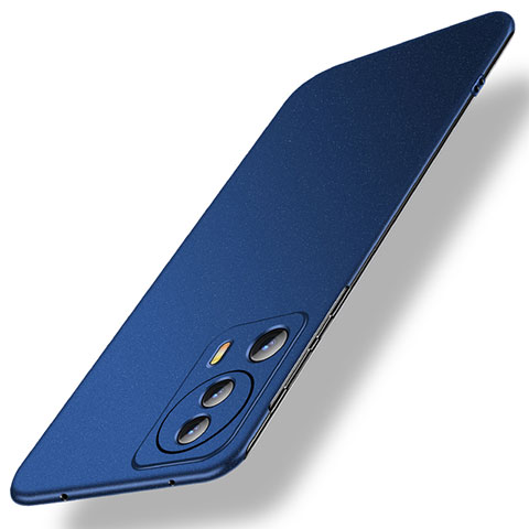 Funda Dura Plastico Rigida Carcasa Mate YK2 para Xiaomi Mi 12 Lite NE 5G Azul