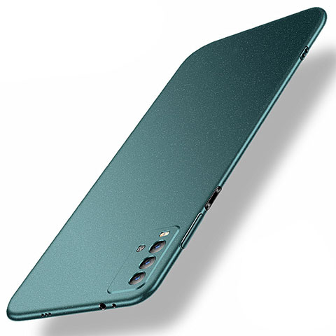 Funda Dura Plastico Rigida Carcasa Mate YK2 para Xiaomi Redmi 9 Power Verde