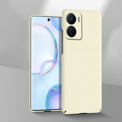 Funda Dura Plastico Rigida Carcasa Mate YK3 para Realme Narzo 50 5G Blanco