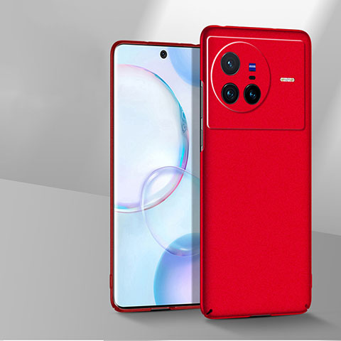 Funda Dura Plastico Rigida Carcasa Mate YK3 para Vivo X80 5G Rojo