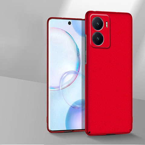 Funda Dura Plastico Rigida Carcasa Mate YK3 para Vivo Y55s (2021) Rojo