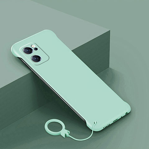 Funda Dura Plastico Rigida Carcasa Mate YK4 para Oppo Reno7 SE 5G Menta Verde