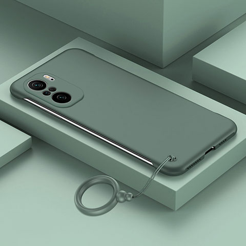 Funda Dura Plastico Rigida Carcasa Mate YK4 para Xiaomi Mi 11X 5G Verde Noche