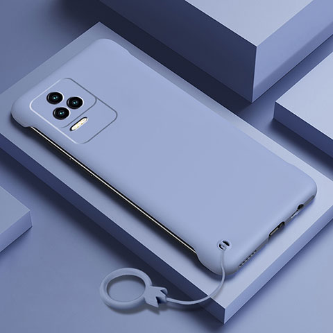 Funda Dura Plastico Rigida Carcasa Mate YK4 para Xiaomi Redmi K50 Pro 5G Gris Lavanda