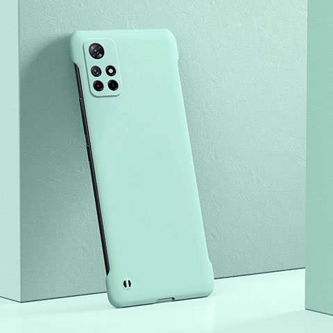 Funda Dura Plastico Rigida Carcasa Mate YK4 para Xiaomi Redmi Note 11 Pro+ Plus 5G Cian