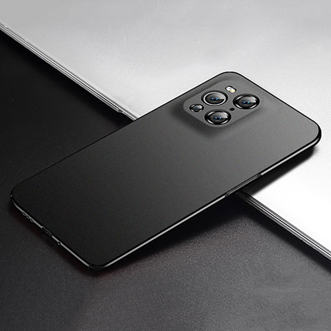 Funda Dura Plastico Rigida Carcasa Mate YK5 para Oppo Find X3 5G Negro