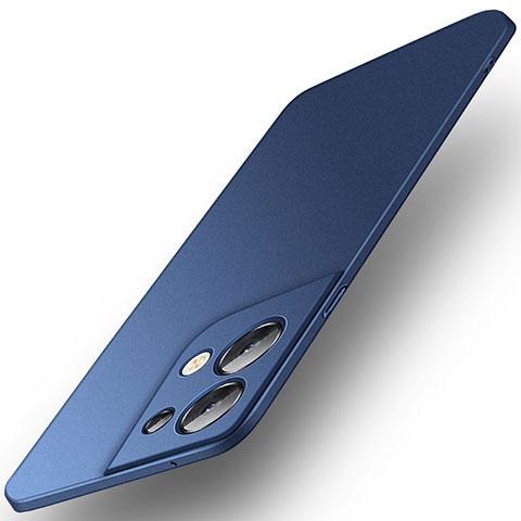 Funda Dura Plastico Rigida Carcasa Mate YK5 para Oppo Reno8 Pro 5G Azul