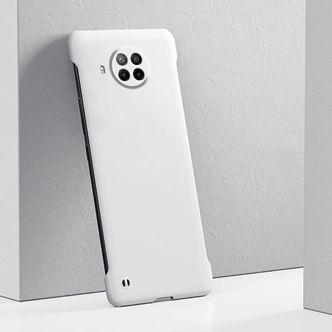 Funda Dura Plastico Rigida Carcasa Mate YK5 para Xiaomi Mi 10i 5G Blanco