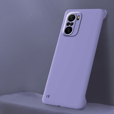 Funda Dura Plastico Rigida Carcasa Mate YK5 para Xiaomi Mi 11i 5G Morado