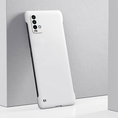 Funda Dura Plastico Rigida Carcasa Mate YK5 para Xiaomi Redmi 9 Power Blanco