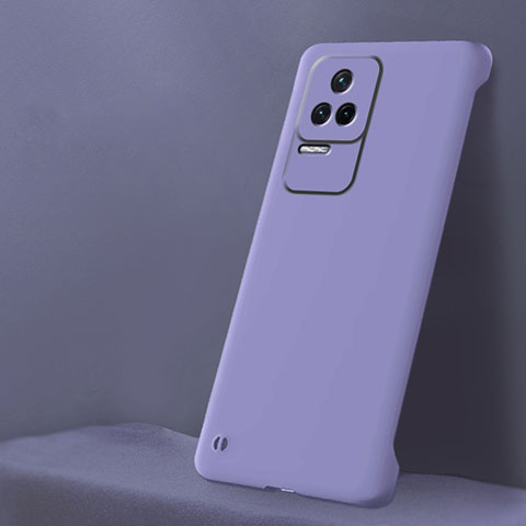 Funda Dura Plastico Rigida Carcasa Mate YK5 para Xiaomi Redmi K40S 5G Purpura Claro