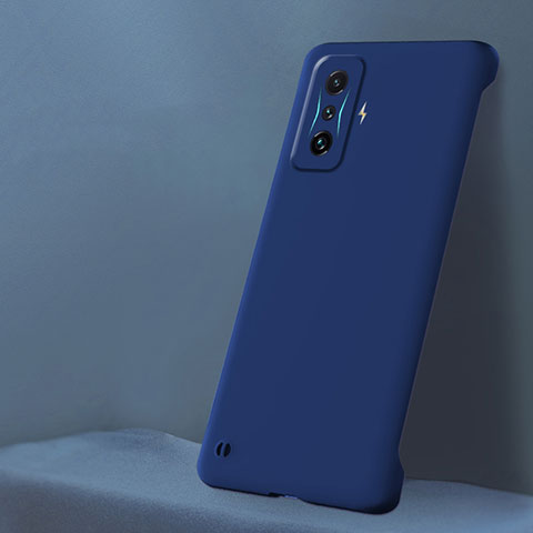 Funda Dura Plastico Rigida Carcasa Mate YK5 para Xiaomi Redmi K50 Gaming 5G Azul