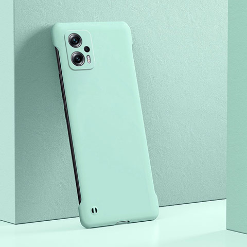 Funda Dura Plastico Rigida Carcasa Mate YK5 para Xiaomi Redmi K50i 5G Cian