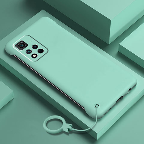 Funda Dura Plastico Rigida Carcasa Mate YK5 para Xiaomi Redmi Note 11 Pro+ Plus 5G Cian