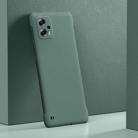 Funda Dura Plastico Rigida Carcasa Mate YK5 para Xiaomi Redmi Note 11T Pro+ Plus 5G Verde