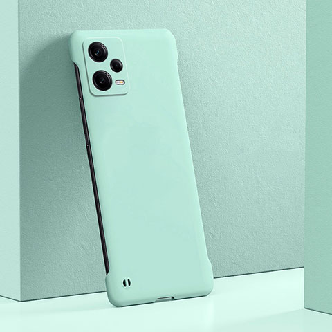 Funda Dura Plastico Rigida Carcasa Mate YK5 para Xiaomi Redmi Note 12 Explorer Cian