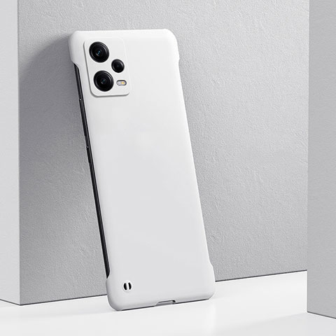 Funda Dura Plastico Rigida Carcasa Mate YK5 para Xiaomi Redmi Note 12 Pro+ Plus 5G Blanco