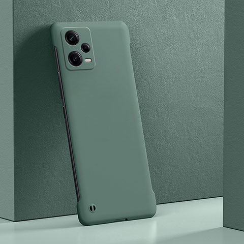 Funda Dura Plastico Rigida Carcasa Mate YK5 para Xiaomi Redmi Note 12 Pro+ Plus 5G Verde