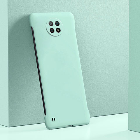 Funda Dura Plastico Rigida Carcasa Mate YK5 para Xiaomi Redmi Note 9 5G Cian