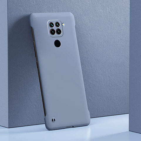 Funda Dura Plastico Rigida Carcasa Mate YK5 para Xiaomi Redmi Note 9 Gris Lavanda