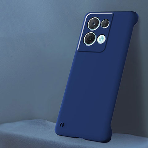 Funda Dura Plastico Rigida Carcasa Mate YK6 para Oppo Reno8 Pro+ Plus 5G Azul