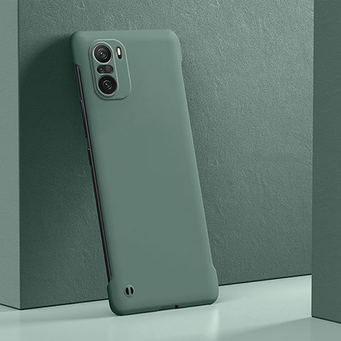 Funda Dura Plastico Rigida Carcasa Mate YK6 para Xiaomi Redmi K40 Pro+ Plus 5G Verde