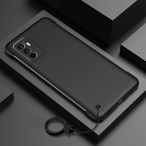 Funda Dura Plastico Rigida Carcasa Mate YK6 para Xiaomi Redmi Note 10 5G Negro