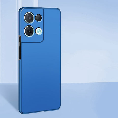 Funda Dura Plastico Rigida Carcasa Mate YK6 para Xiaomi Redmi Note 13 Pro 5G Azul