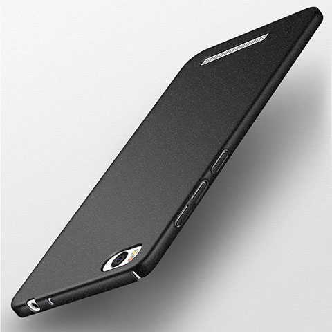 Funda Dura Plastico Rigida Fino Arenisca para Xiaomi Mi 4i Negro