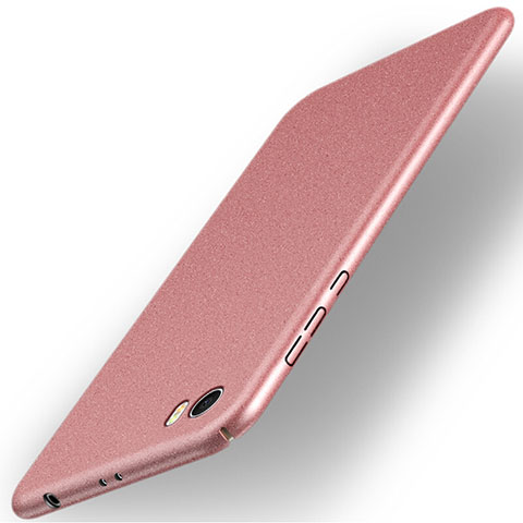 Funda Dura Plastico Rigida Fino Arenisca para Xiaomi Mi 5 Rosa