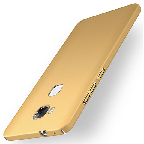 Funda Dura Plastico Rigida Mate M01 para Huawei GR5 Oro