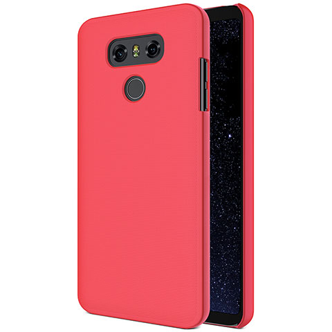 Funda Dura Plastico Rigida Mate M01 para LG G6 Rojo