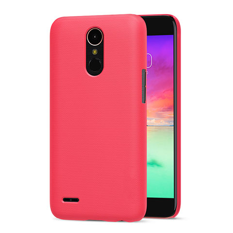 Funda Dura Plastico Rigida Mate M01 para LG K10 (2017) Rojo