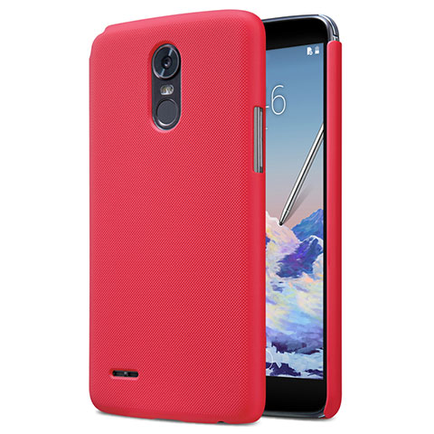 Funda Dura Plastico Rigida Mate M01 para LG Stylus 3 Rojo