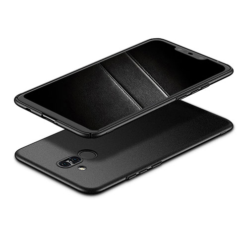 Funda Dura Plastico Rigida Mate M02 para Huawei Maimang 7 Negro