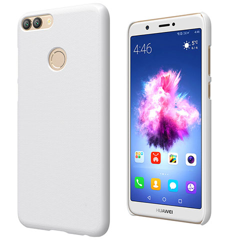 Funda Dura Plastico Rigida Mate M02 para Huawei P Smart Blanco