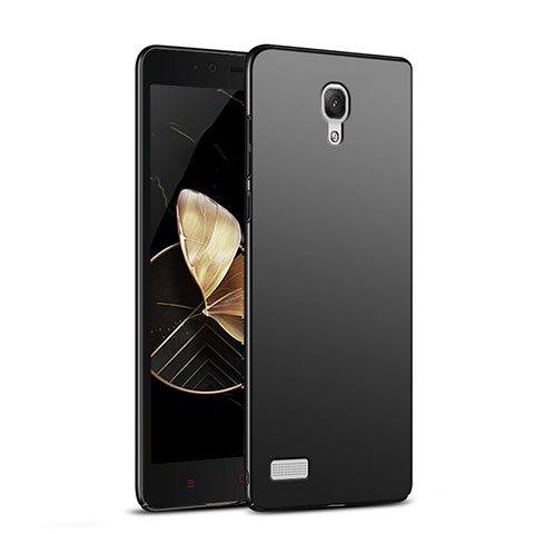 Funda Dura Plastico Rigida Mate M02 para Xiaomi Redmi Note Negro