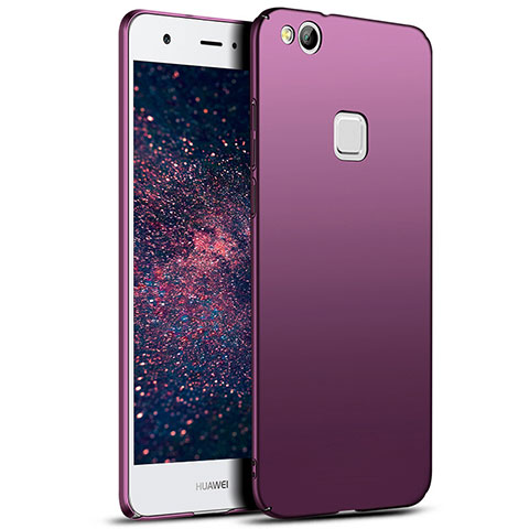 Funda Dura Plastico Rigida Mate M04 para Huawei Honor 8 Lite Morado