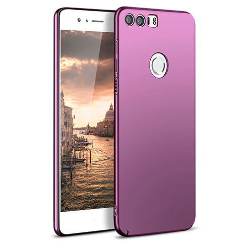 Funda Dura Plastico Rigida Mate M05 para Huawei Honor 8 Morado