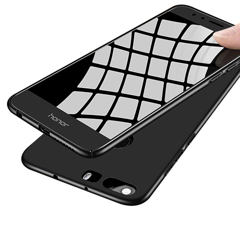 Funda Dura Plastico Rigida Mate M07 para Huawei Honor 8 Negro