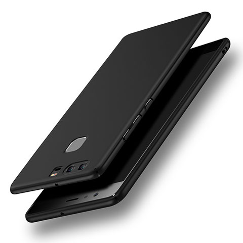 Funda Dura Plastico Rigida Mate M11 para Huawei P9 Plus Negro