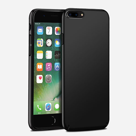 Funda Dura Plastico Rigida Mate M16 para Apple iPhone 7 Plus Negro